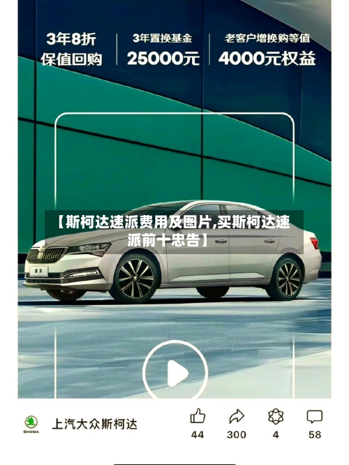 【斯柯达速派费用及图片,买斯柯达速派前十忠告】-第2张图片