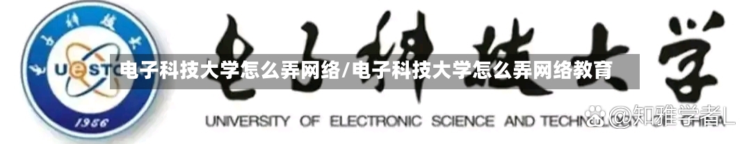 电子科技大学怎么弄网络/电子科技大学怎么弄网络教育-第2张图片