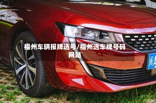 福州车辆报牌选号/福州选车牌号码网站-第2张图片