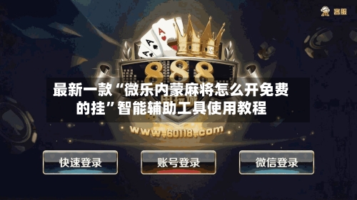 最新一款“微乐内蒙麻将怎么开免费的挂”智能辅助工具使用教程-第2张图片