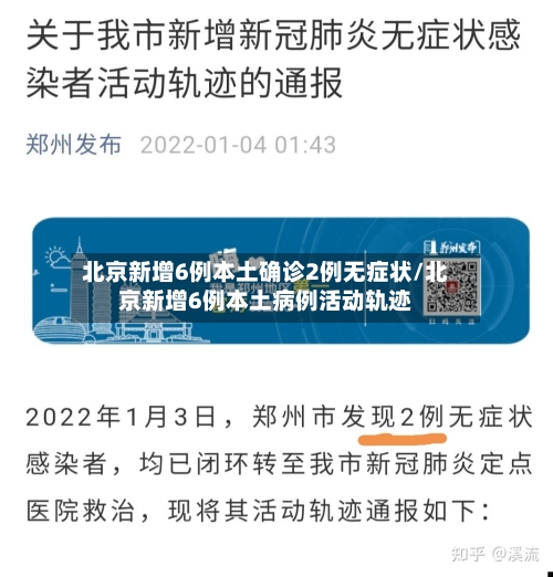 北京新增6例本土确诊2例无症状/北京新增6例本土病例活动轨迹-第1张图片