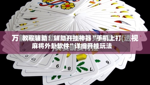 教程辅助！辅助开挂神器“手机上打麻将外卦软件	”详细开挂玩法-第2张图片
