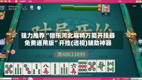 强力推荐“微乐河北麻将万能开挂器免费通用版”开挂(透视)辅助神器-第2张图片