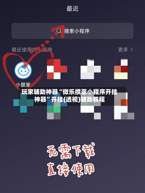 玩家辅助神器“微乐掼蛋小程序开挂神器”开挂(透视)辅助教程-第3张图片