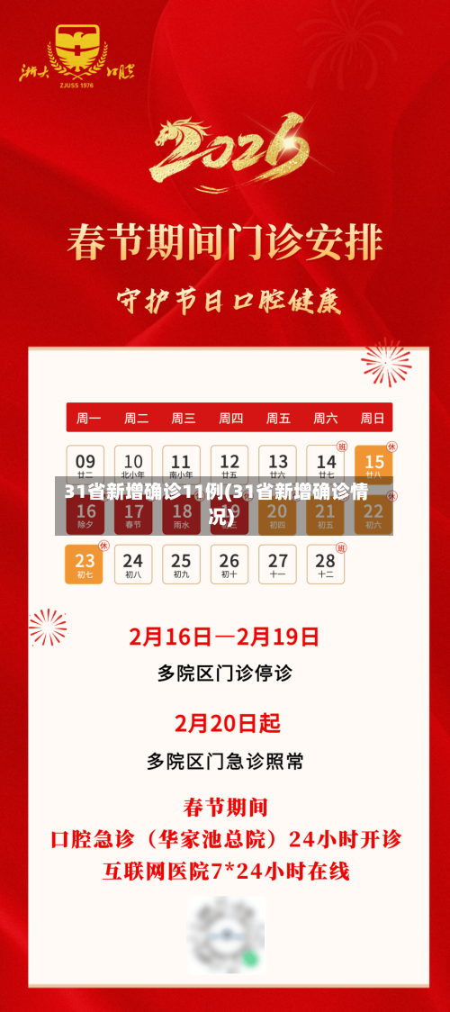31省新增确诊11例(31省新增确诊情况)-第1张图片