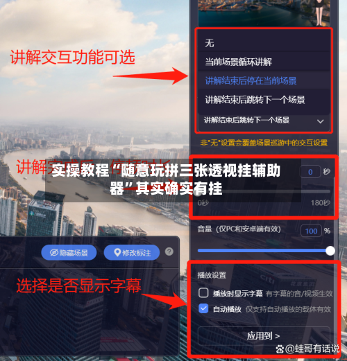 实操教程“随意玩拼三张透视挂辅助器”其实确实有挂-第3张图片