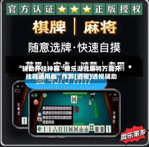 辅助开挂神器“微乐湖北麻将万能开挂器通用版”作弊(透视)透视辅助-第2张图片