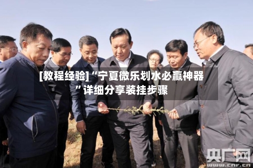 [教程经验]“宁夏微乐划水必赢神器”详细分享装挂步骤-第2张图片