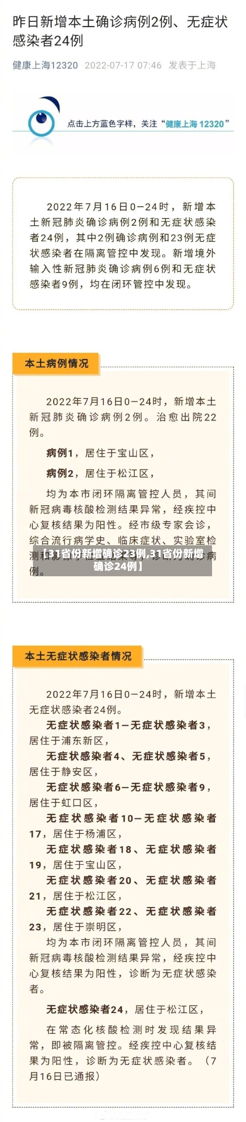 【31省份新增确诊23例,31省份新增确诊24例】-第1张图片