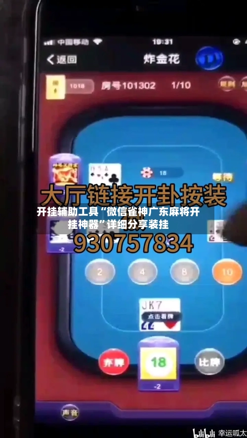 开挂辅助工具“微信雀神广东麻将开挂神器”详细分享装挂-第3张图片