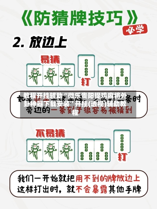 教程开挂辅助“微乐贵阳捉鸡麻将外卦神器下载安装”开挂(透视)辅助教程-第2张图片