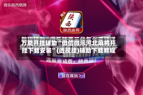 万能开挂辅助“微信微乐河北麻将开挂下载安装”(透视挂)辅助下载教程-第2张图片