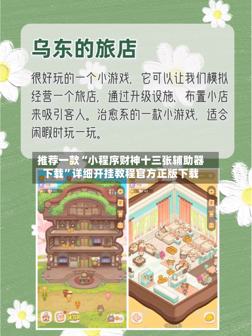 推荐一款“小程序财神十三张辅助器下载”详细开挂教程官方正版下载-第2张图片