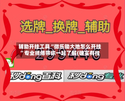 辅助开挂工具“微乐锄大地怎么开挂”专业师傅带你一起了解(确实有挂-第3张图片