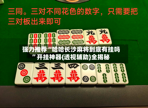 强力推荐“哈哈长沙麻将到底有挂吗”开挂神器{透视辅助}全揭秘-第2张图片