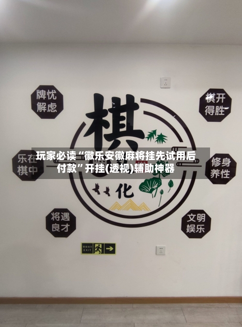 玩家必读“徽乐安徽麻将挂先试用后付款”开挂(透视)辅助神器-第2张图片