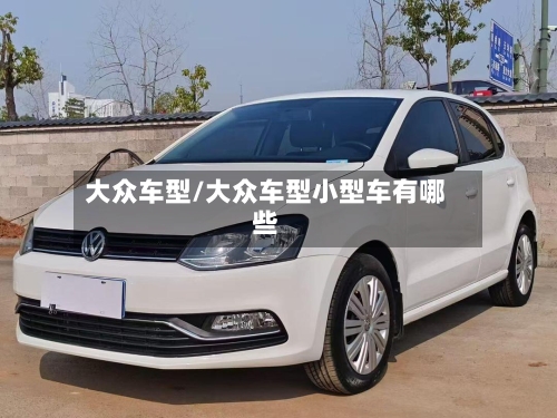 大众车型/大众车型小型车有哪些-第1张图片