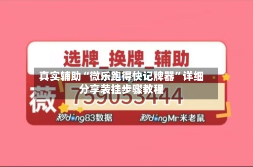 真实辅助“微乐跑得快记牌器”详细分享装挂步骤教程-第2张图片