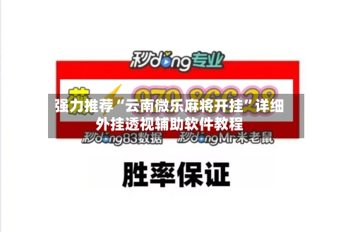 强力推荐“云南微乐麻将开挂	”详细外挂透视辅助软件教程-第2张图片