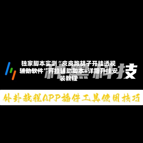 独家脚本实测“皮皮跑胡子开挂透视辅助软件”开挂辅助脚本+详细开挂安装教程-第3张图片