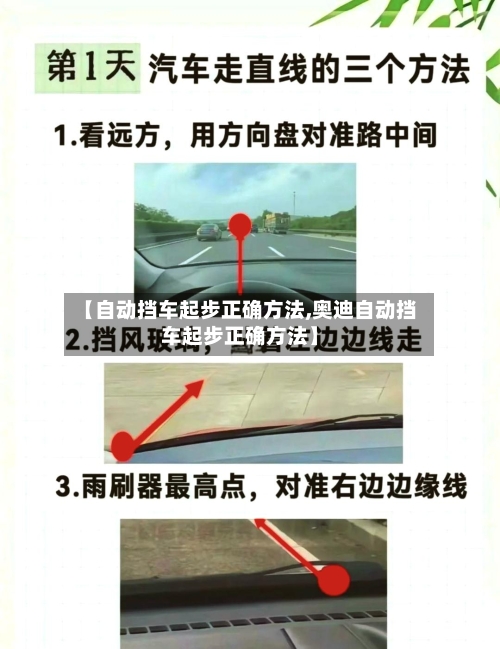 【自动挡车起步正确方法,奥迪自动挡车起步正确方法】-第1张图片