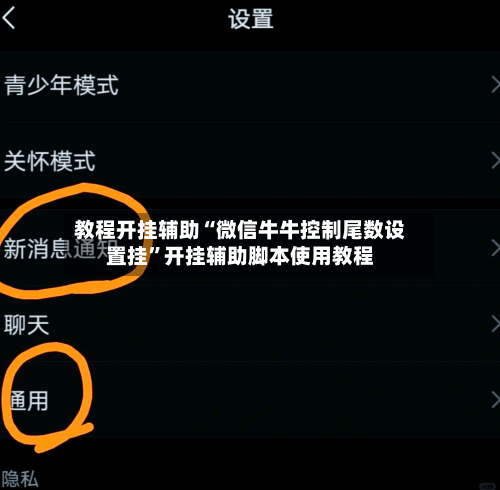 教程开挂辅助“微信牛牛控制尾数设置挂”开挂辅助脚本使用教程-第2张图片