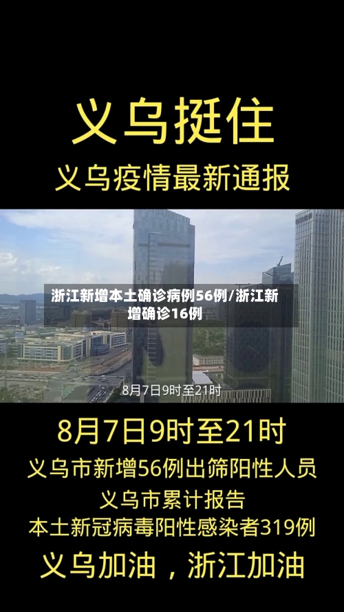 浙江新增本土确诊病例56例/浙江新增确诊16例-第2张图片