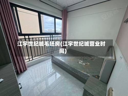 江宇世纪城毛坯房(江宇世纪城营业时间)-第2张图片