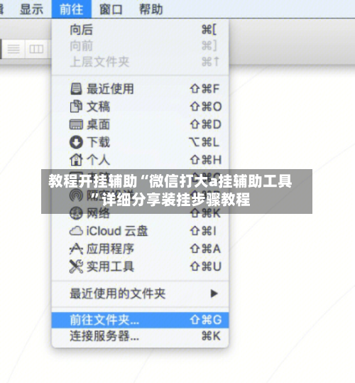 教程开挂辅助“微信打大a挂辅助工具”详细分享装挂步骤教程-第2张图片