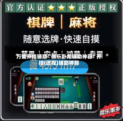 万能开挂辅助“微乐卧龙辅助神器	”开挂(透视)辅助神器-第1张图片