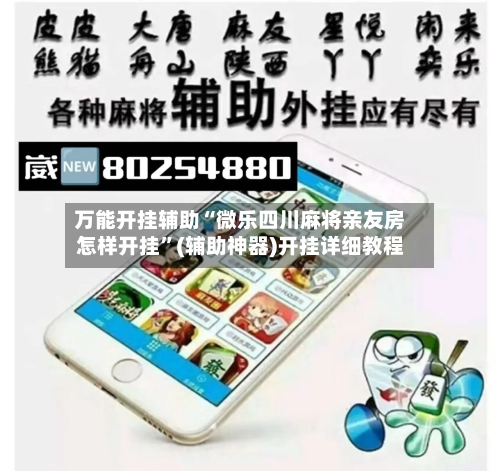 万能开挂辅助“微乐四川麻将亲友房怎样开挂”(辅助神器)开挂详细教程-第3张图片