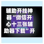 辅助开挂神器“微信开心十三张辅助器下载	”开挂神器{透视辅助}全揭秘-第2张图片
