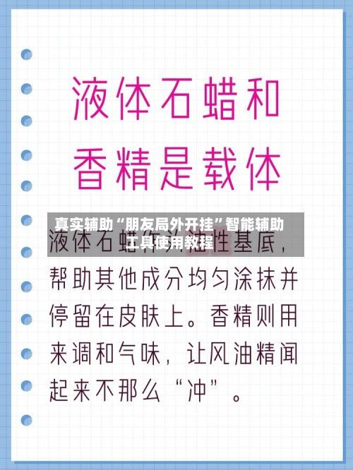 真实辅助“朋友局外开挂	”智能辅助工具使用教程-第2张图片