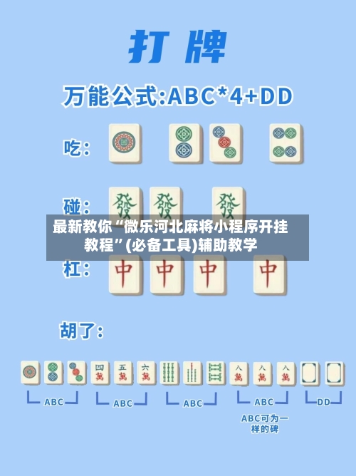 最新教你“微乐河北麻将小程序开挂教程”(必备工具)辅助教学-第3张图片