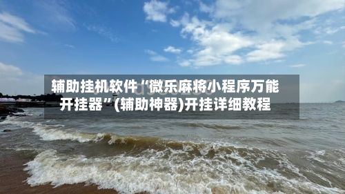 辅助挂机软件“微乐麻将小程序万能开挂器”(辅助神器)开挂详细教程-第2张图片