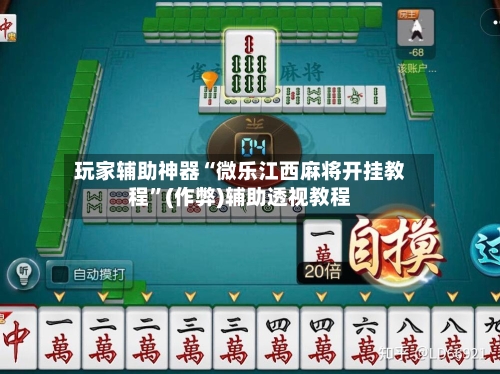 玩家辅助神器“微乐江西麻将开挂教程”(作弊)辅助透视教程-第3张图片