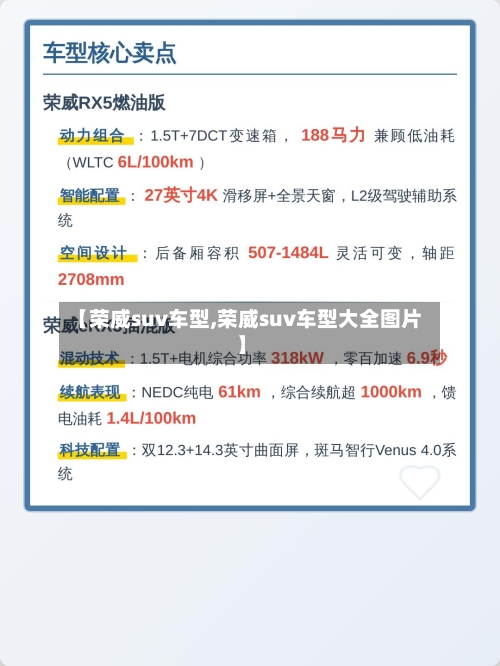 【荣威suv车型,荣威suv车型大全图片】-第2张图片