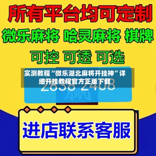 实测教程“微乐湖北麻将开挂神”详细开挂教程官方正版下载-第2张图片