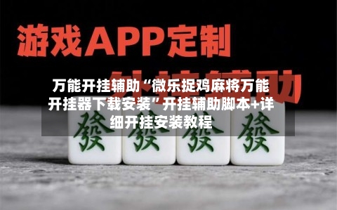 万能开挂辅助“微乐捉鸡麻将万能开挂器下载安装”开挂辅助脚本+详细开挂安装教程-第3张图片