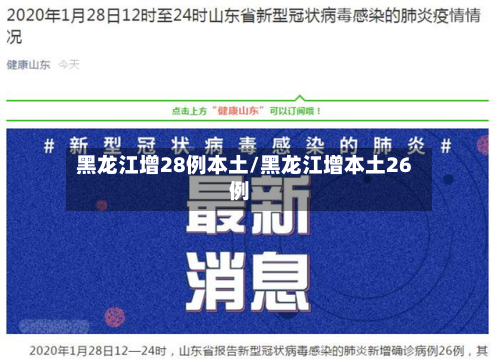 黑龙江增28例本土/黑龙江增本土26例-第2张图片