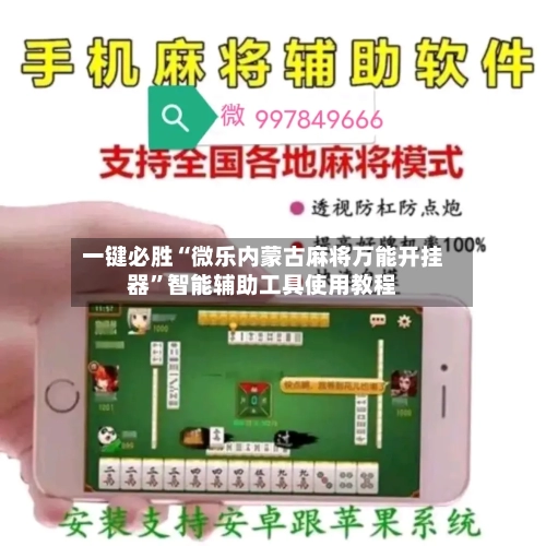 一键必胜“微乐内蒙古麻将万能开挂器	”智能辅助工具使用教程-第2张图片