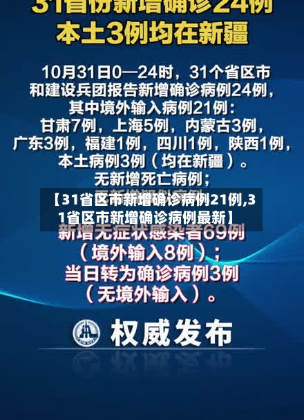【31省区市新增确诊病例21例,31省区市新增确诊病例最新】-第3张图片