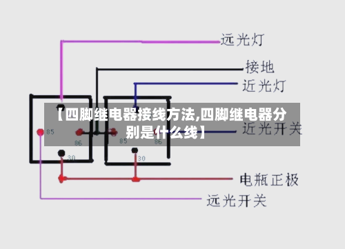 【四脚继电器接线方法,四脚继电器分别是什么线】-第1张图片