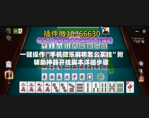 一键操作“手机微乐麻将怎么买挂”附辅助神器开挂脚本详细步骤-第2张图片