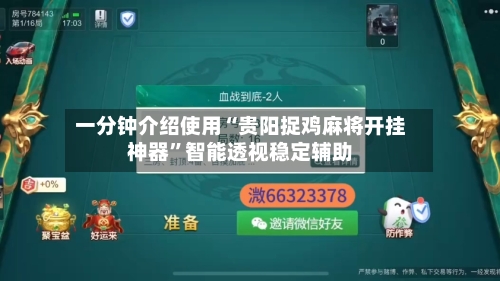 一分钟介绍使用“贵阳捉鸡麻将开挂神器	”智能透视稳定辅助-第1张图片