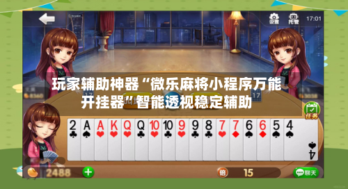 玩家辅助神器“微乐麻将小程序万能开挂器”智能透视稳定辅助-第2张图片