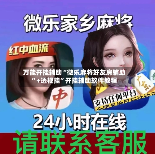 万能开挂辅助“微乐麻将好友房辅助	”+透视挂”开挂辅助软件教程-第3张图片