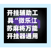 开挂辅助工具“微乐江苏麻将万能开挂器通用版”(作弊)辅助透视教程-第2张图片