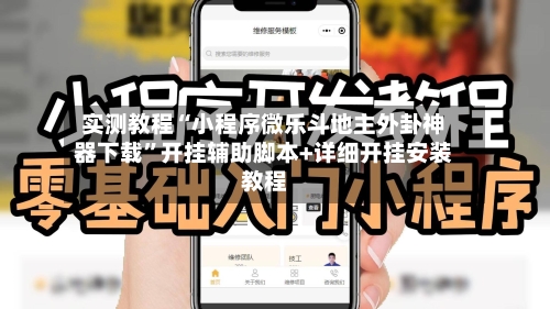 实测教程“小程序微乐斗地主外卦神器下载”开挂辅助脚本+详细开挂安装教程-第3张图片
