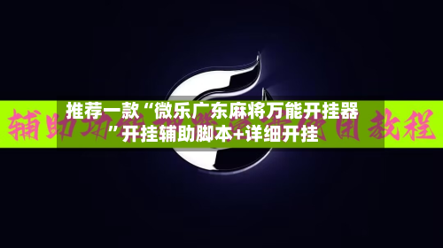 推荐一款“微乐广东麻将万能开挂器”开挂辅助脚本+详细开挂-第2张图片